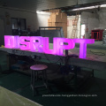 wholesale led lighted acrylic alphabet letter sign customized big 3d plastic acrylic letters for signage